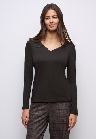 STREET ONE Shirt in Schwarz: Vorderseite