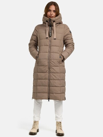 Manteau d’hiver NAVAHOO en beige : devant