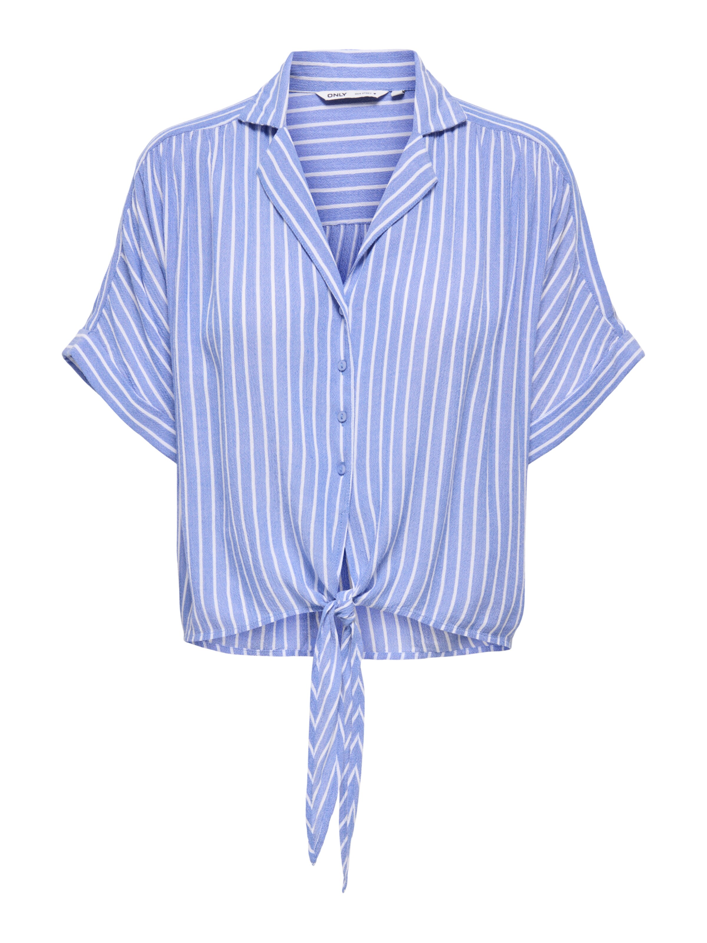 Chemisier 'ONLPAULA' ONLY en bleu : devant