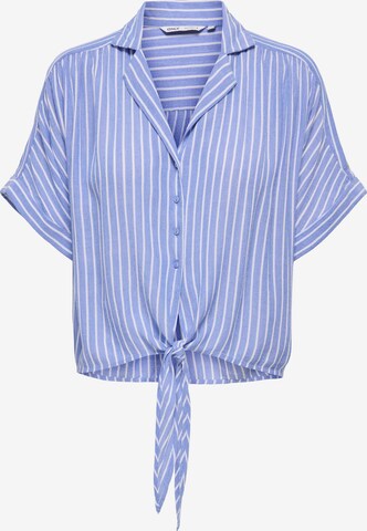 Chemisier 'ONLPAULA' ONLY en bleu : devant