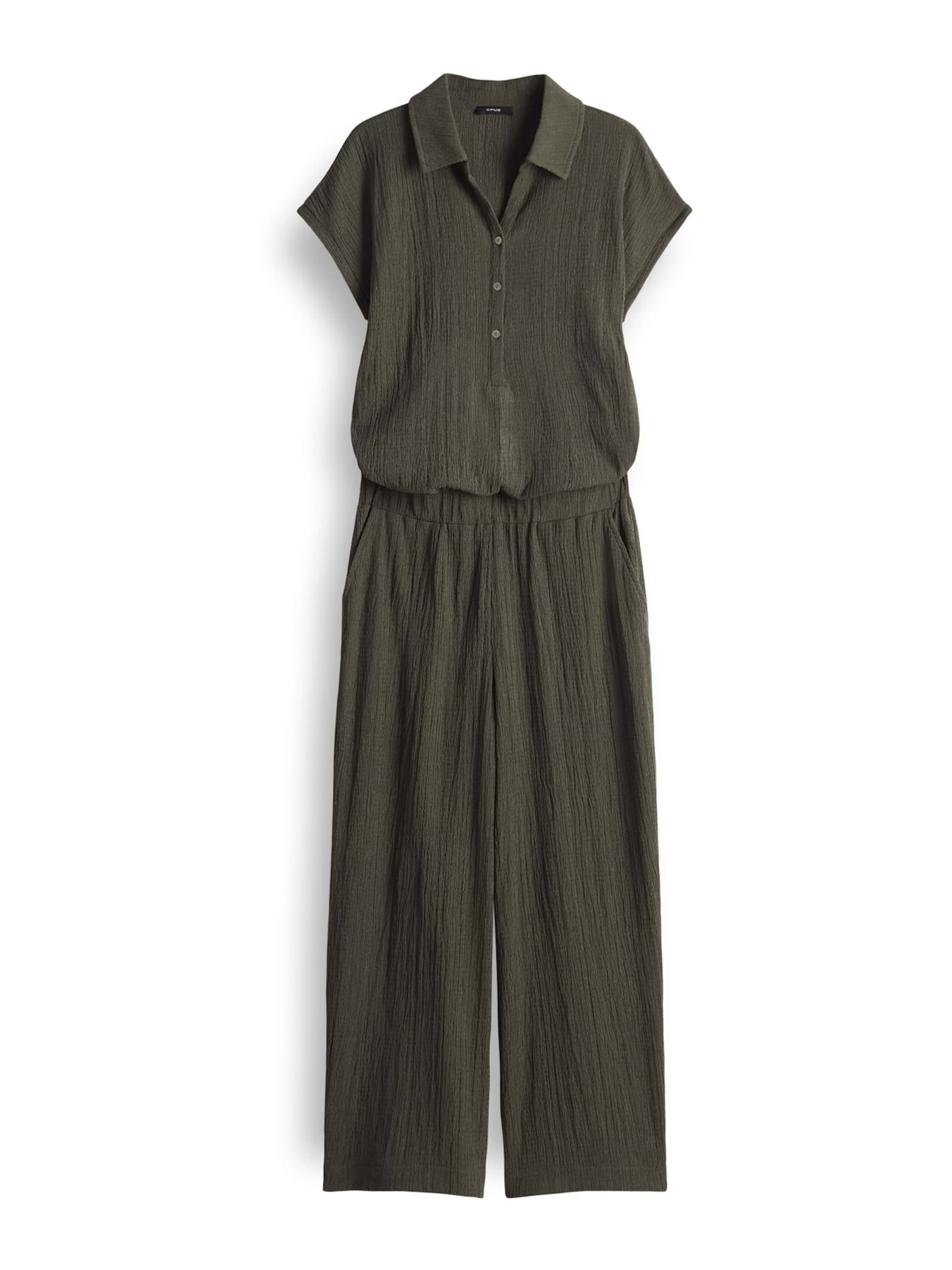 OPUS - Jumpsuit 'Melti' en verde: frente