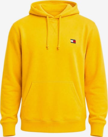 Sweat-shirt 'DM0DM23606' Tommy Jeans en jaune : devant