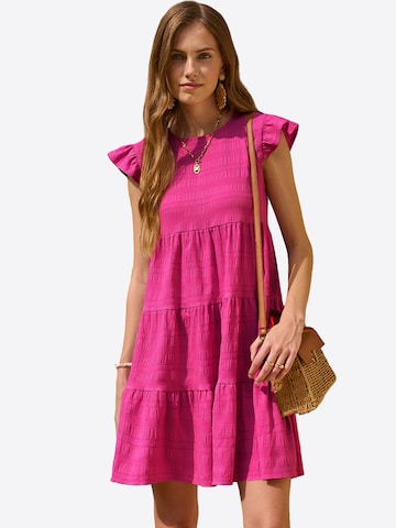 raudona Imily Bela Suknelė: priekis