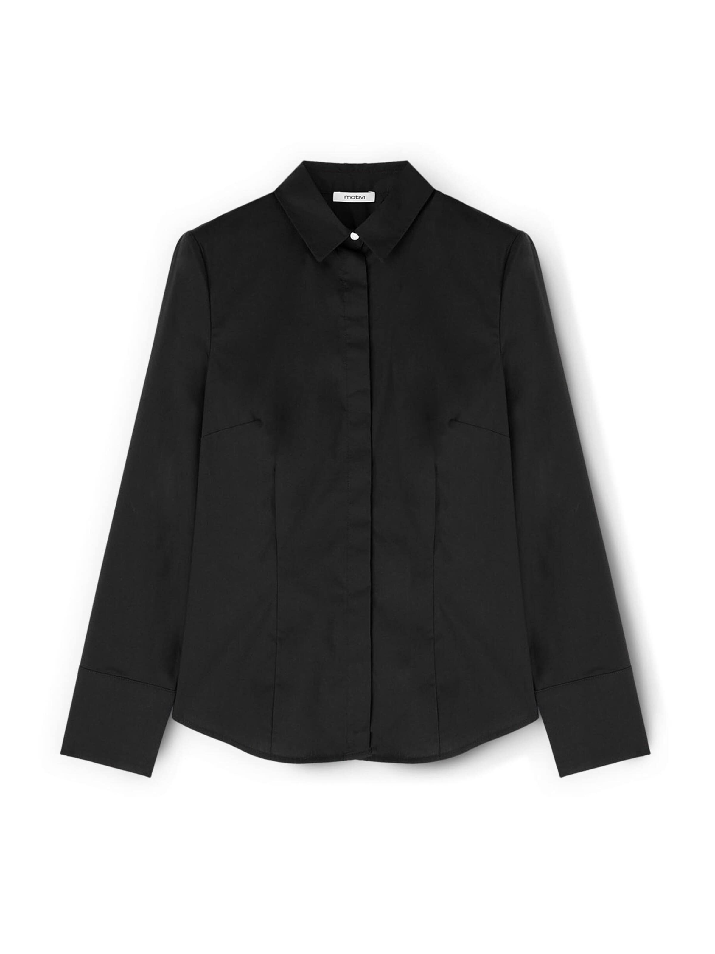Camicia da donna di MOTIVI in nero: frontale