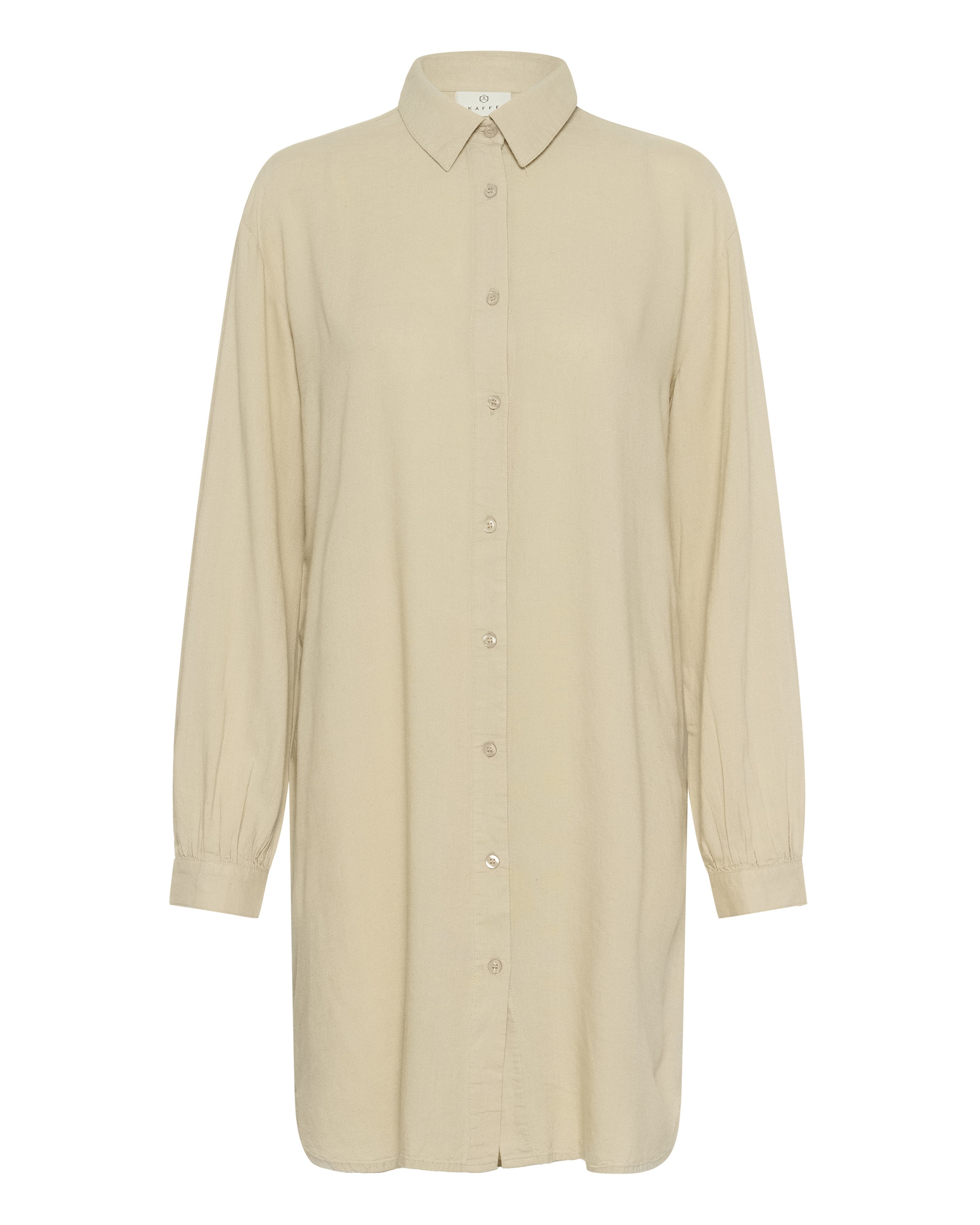 Kaffe Blusekjole 'Milia' i beige: forside