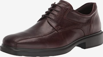 ECCO Lace-Up Shoes in Brown: front