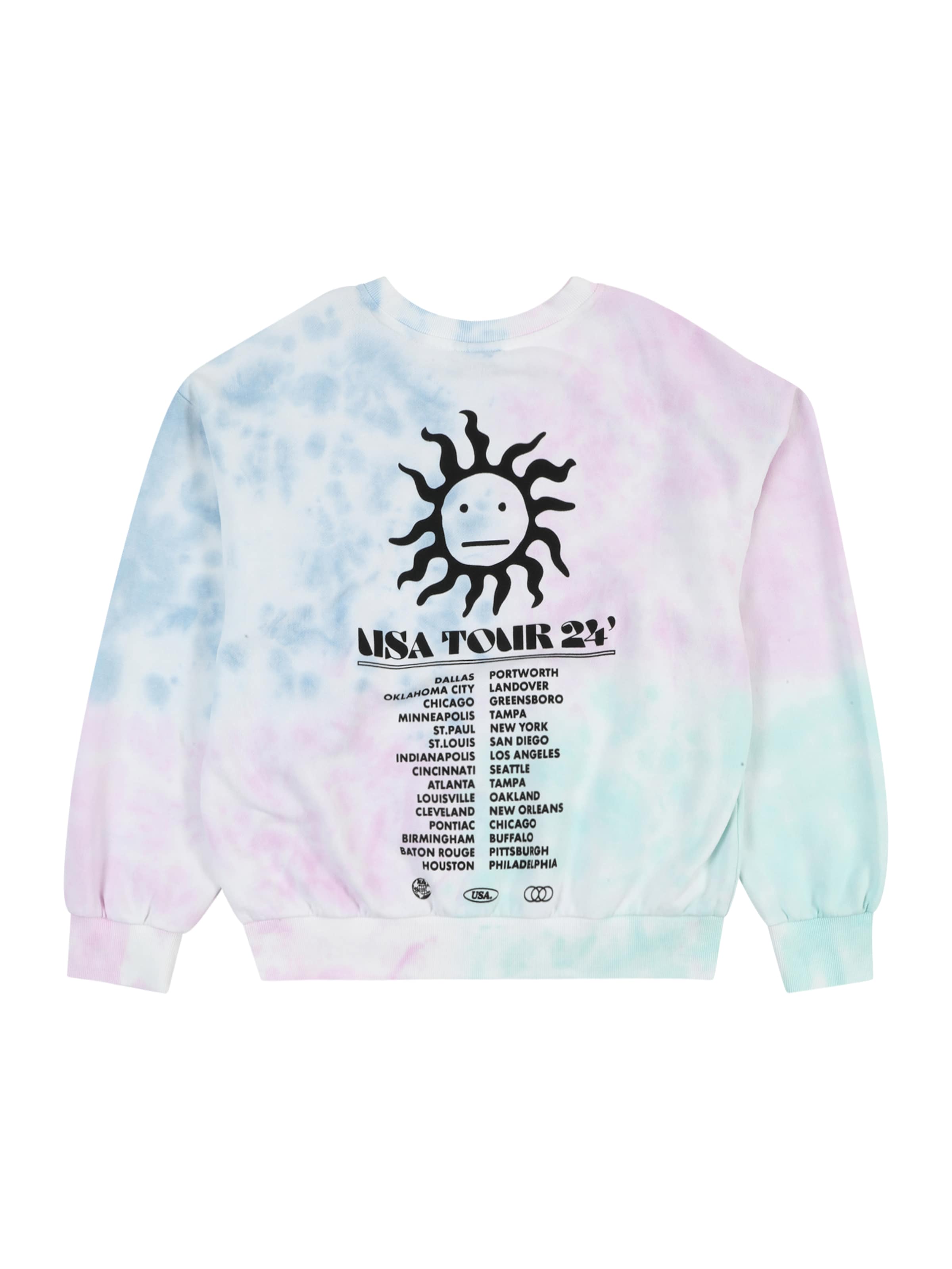 Bluză de molton 'OSJKALLE' de la Only & Sons Junior pe alb