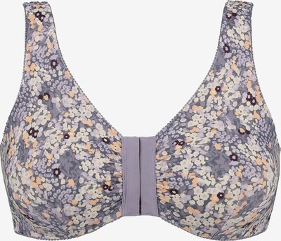 Ulla Popken Soutien-gorge en lavande / mélange de couleurs, Vue avec produit
