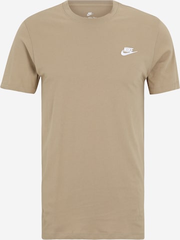 Nike SportswearMajica 'CLUB' - bež boja: prednji dio