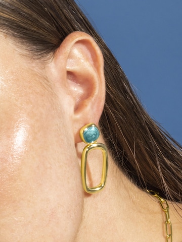 Luxenter Earrings 'Orzur' in Blue