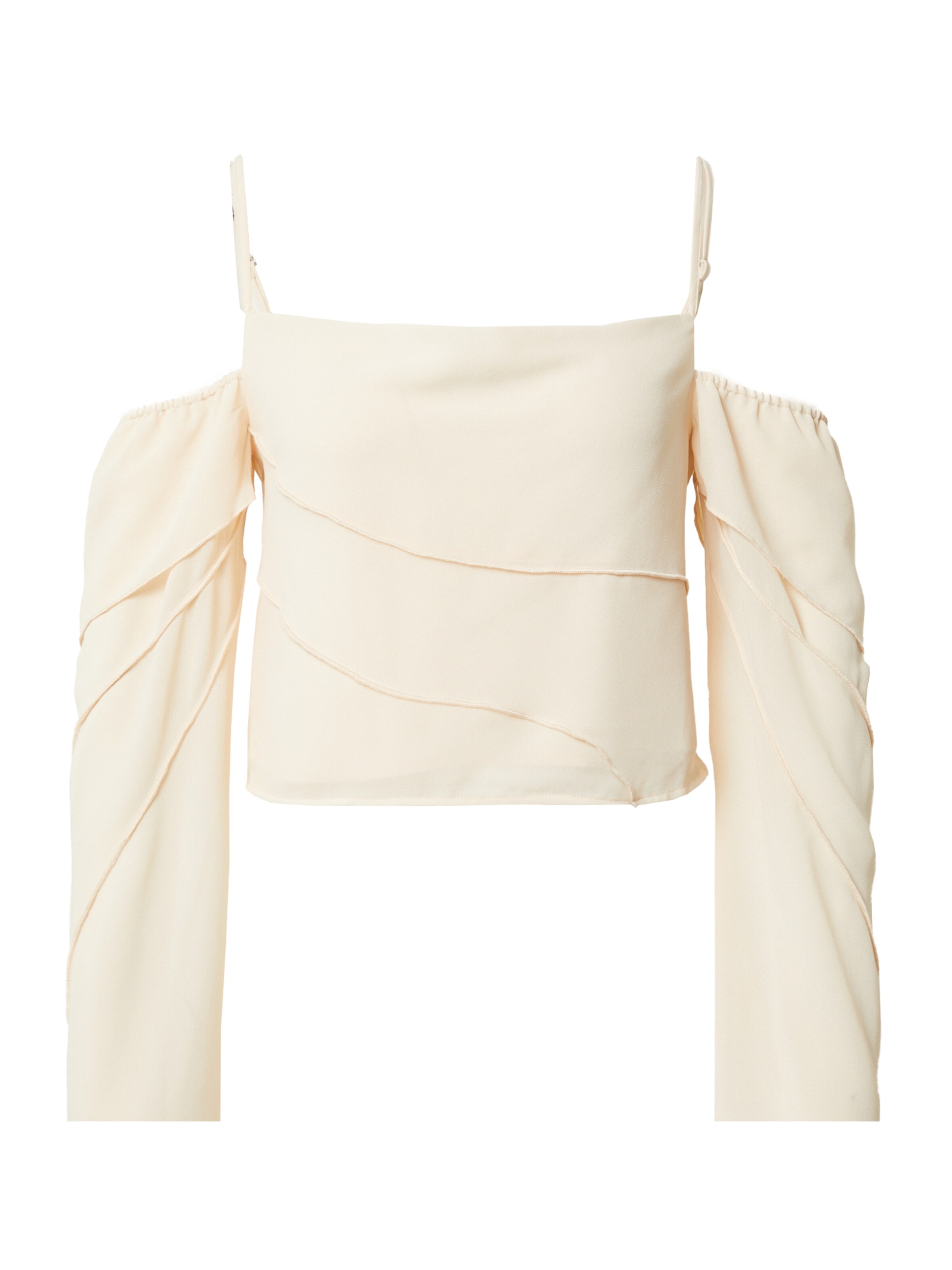 EDITED Блузка 'Neyla' в Бежевый: спереди