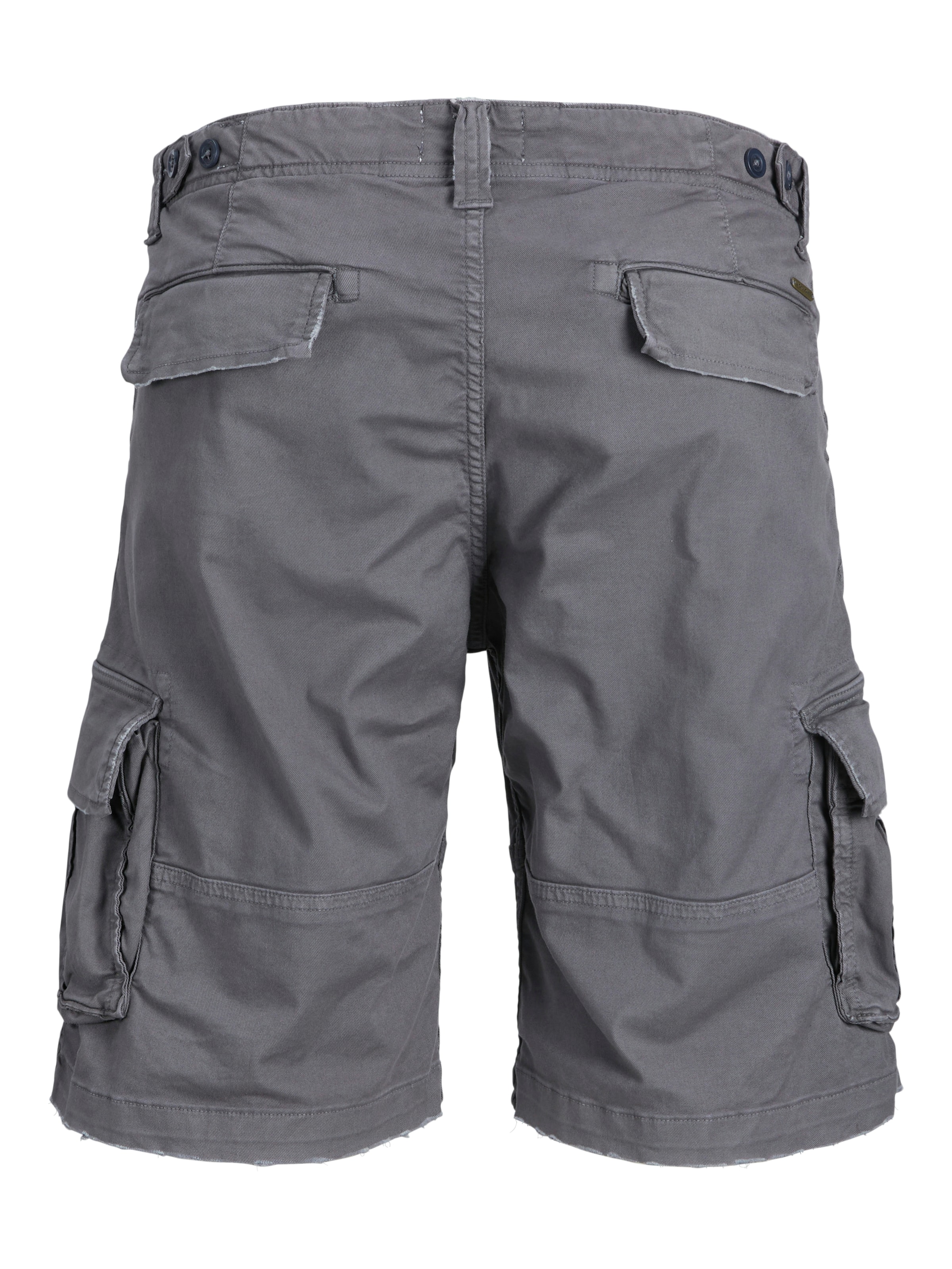 JACK & JONES Обычный Брюки-карго 'JPSTCOLE SEBASTIAN' в Серый