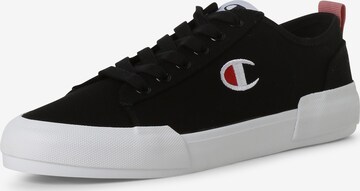 Champion Authentic Athletic Apparel Sneakers laag in Zwart: voorkant