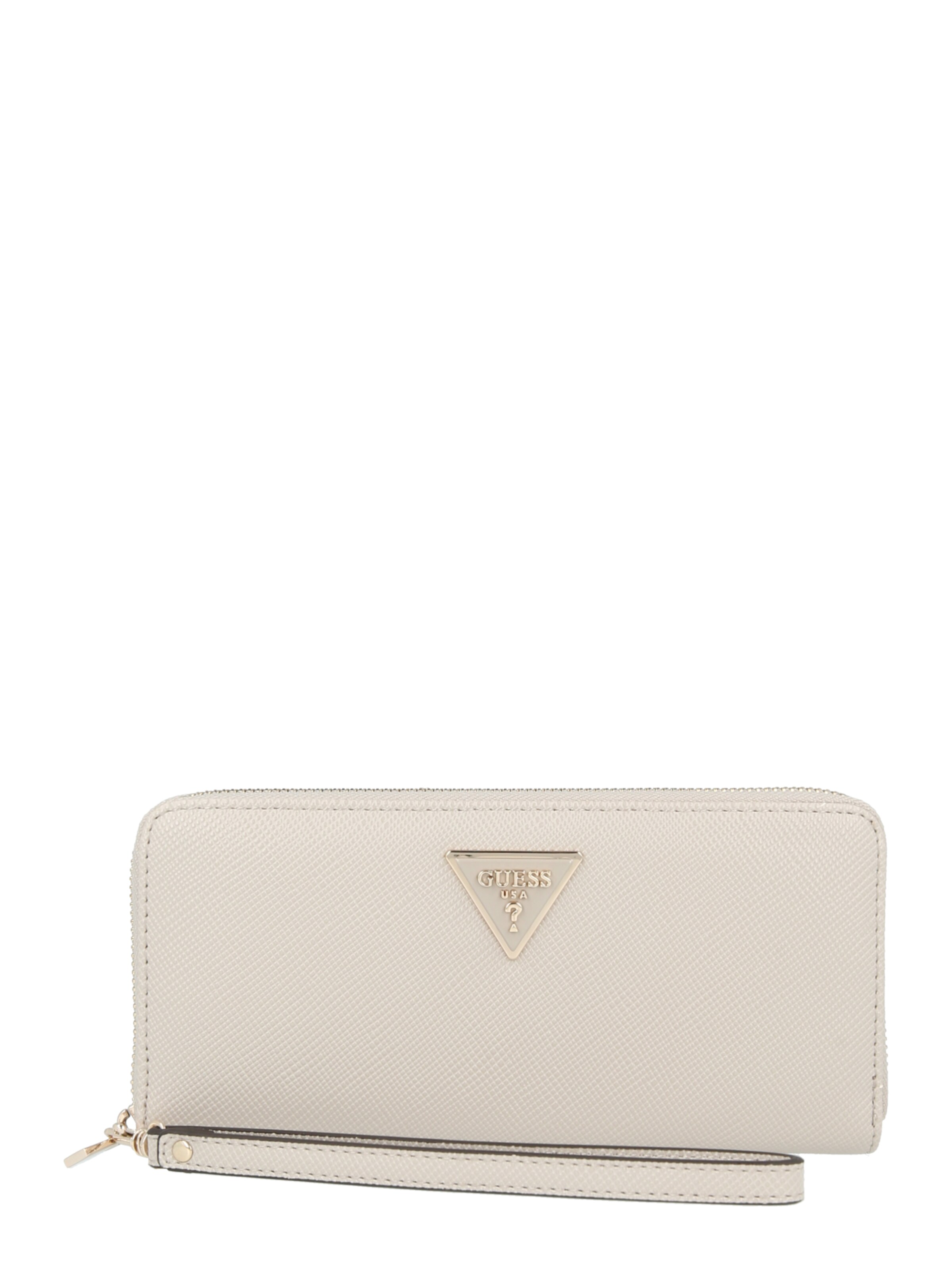 GUESS Wallet 'LAUREL II' in Beige: front