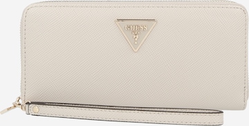 GUESS Wallet 'LAUREL II' in Beige: front