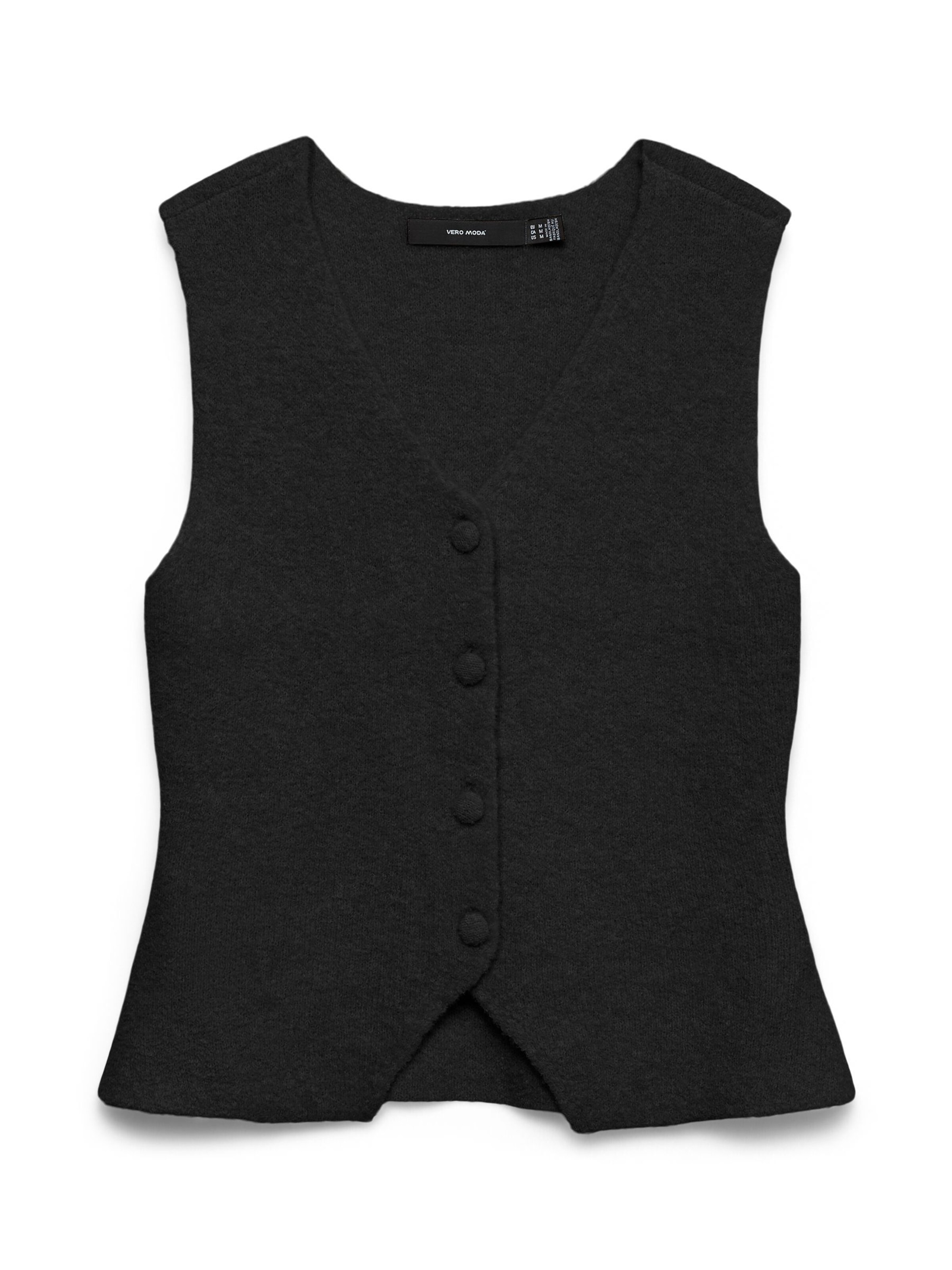 Gilet da completo 'VMStella' di VERO MODA in nero: frontale