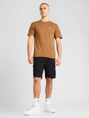 VANS Klasický střih Tričko – hnědá