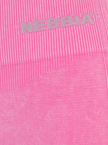 NEBBIA Skinny Sportsbukser i pink