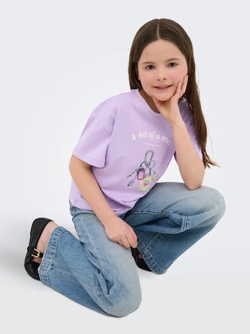 ONLY GIRLS Shirt in Purple