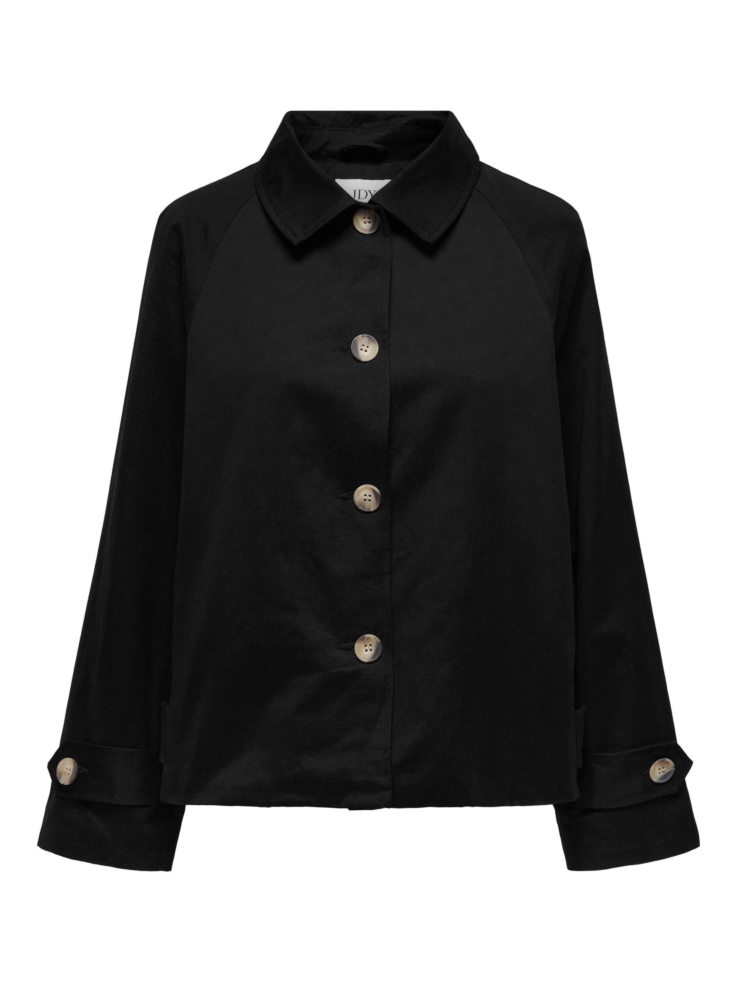 JDY Overgangsjakke 'JDYDonna' i sort: forside