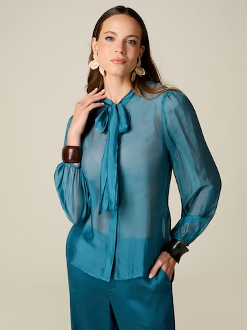 oltre - Blusa en azul