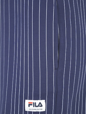 regular Pantaloni 'TEBRA' di FILA in blu