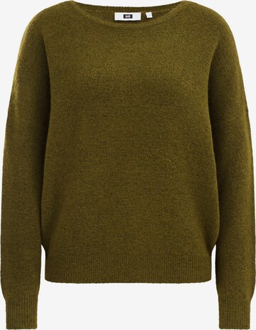 WE Fashion Pullover i grøn: forside