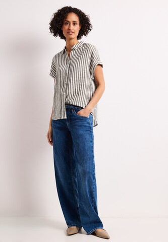 STREET ONE Bluse in Grau