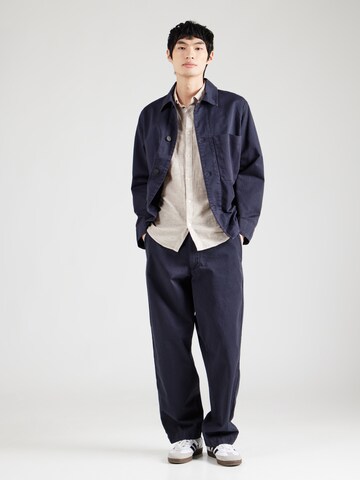 ANNARR Regular Fit Hemd 'HARKI' in Blau