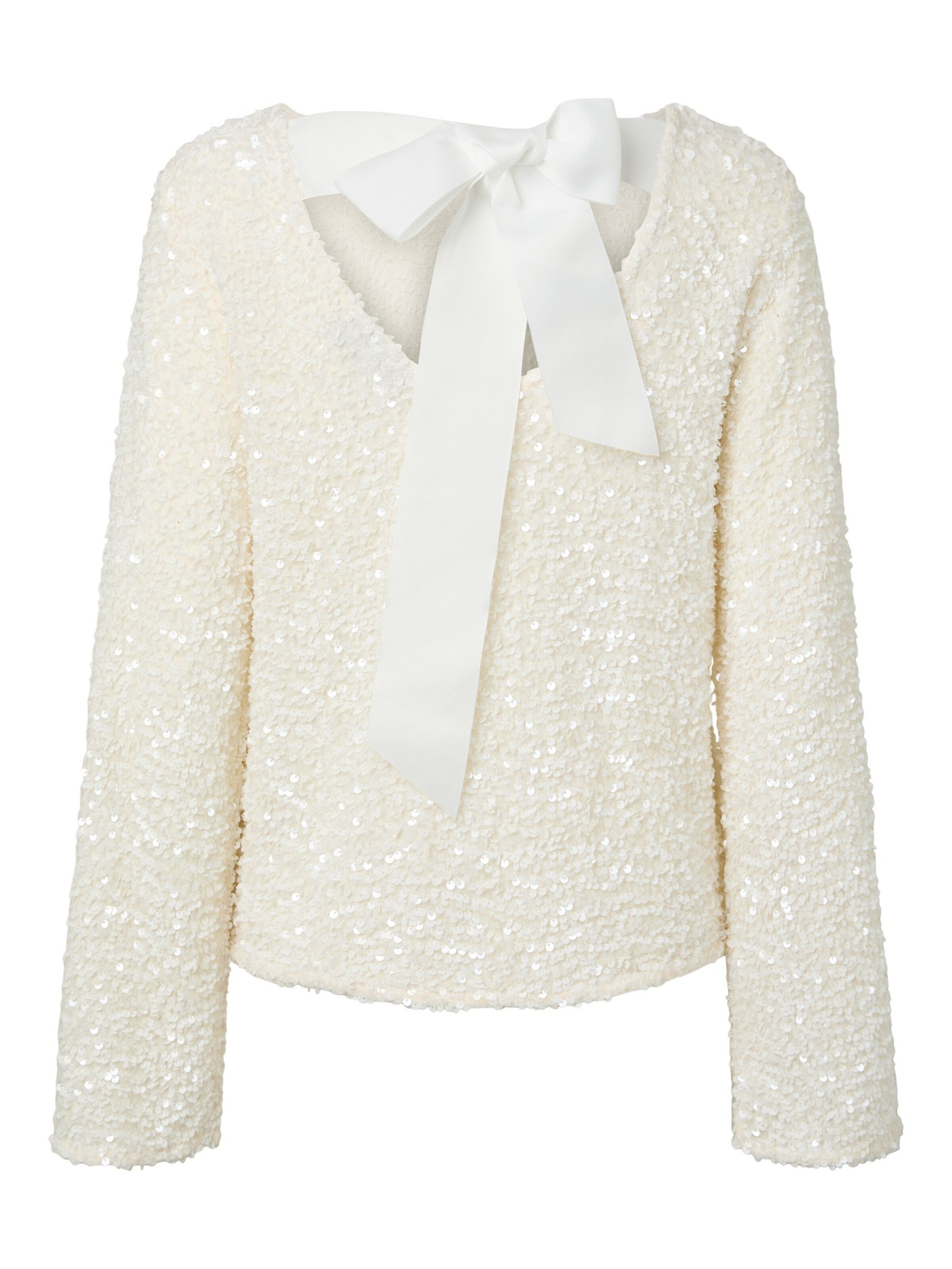 PIECES Top 'KAMMY' in White