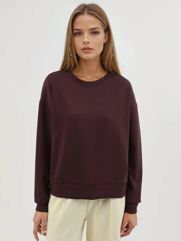 Busem Sweatshirt in Rot: Vorderseite