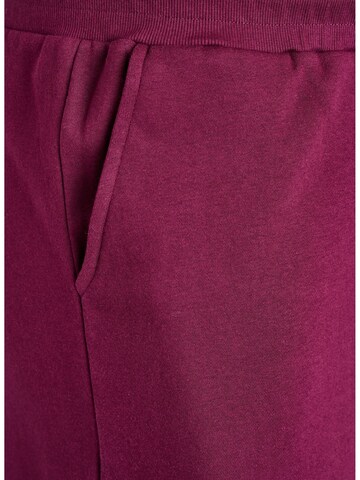 Loosefit Pantaloni 'Rikke' di Zizzi in rosso