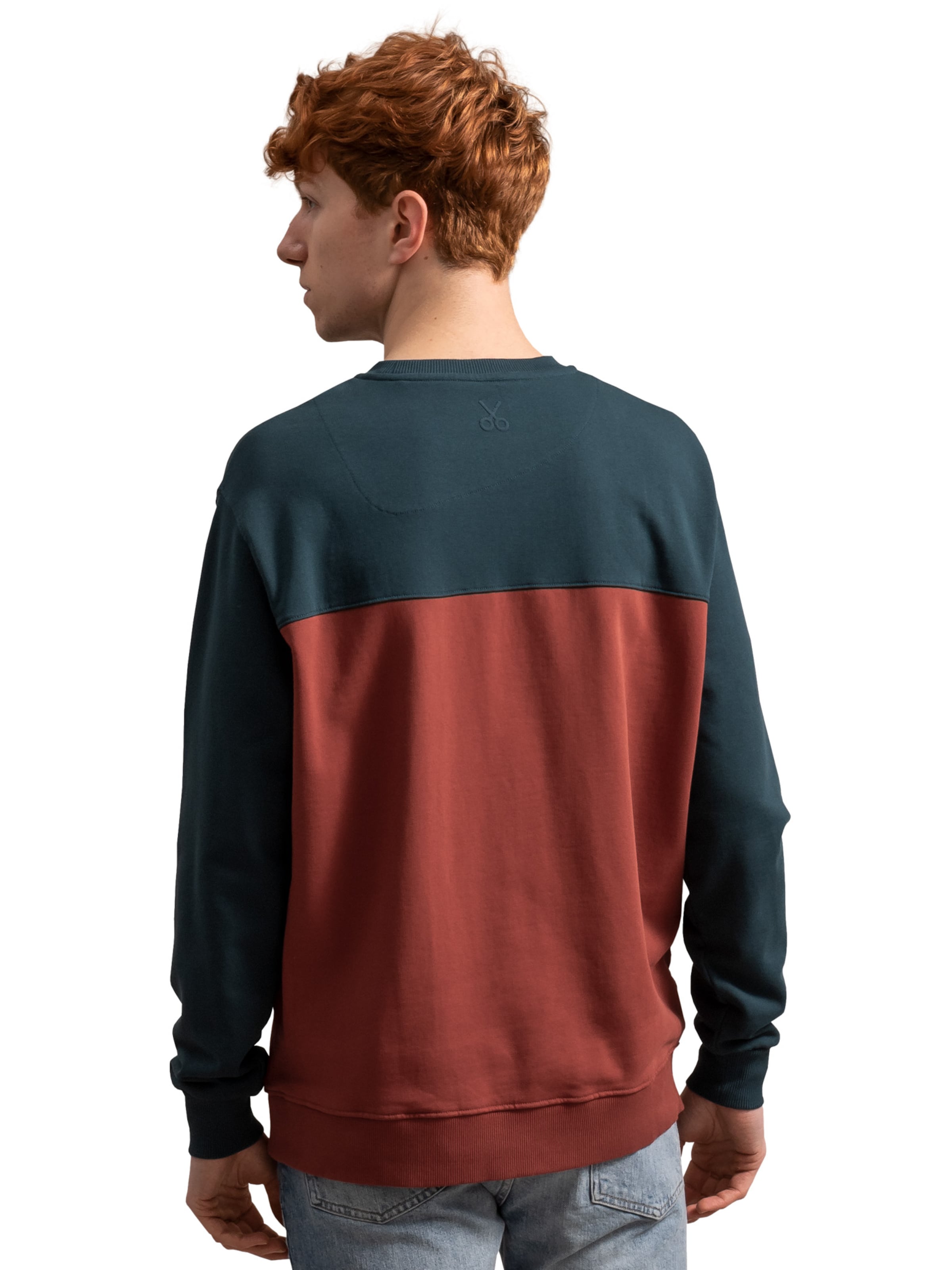 Kaft Sweatshirt 'Horizon' in Rot