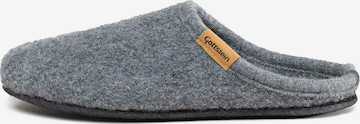 Gottstein Slippers 'Alpine Light' in Grey: front