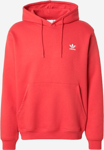 ADIDAS ORIGINALS Sweatshirt 'Essentials' i rød: forside