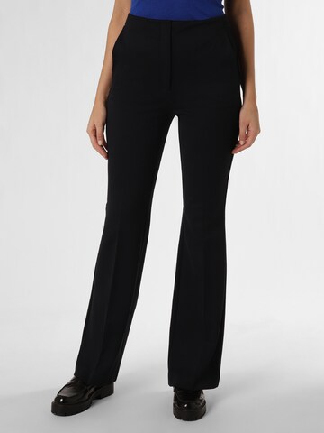 BOSS Regular Pleat-Front Pants ' ' in Blue: front