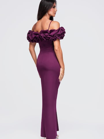 Ombre Evening dress in Purple