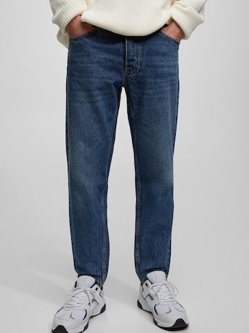 Pull&Bear Regular Jeans in Blauw