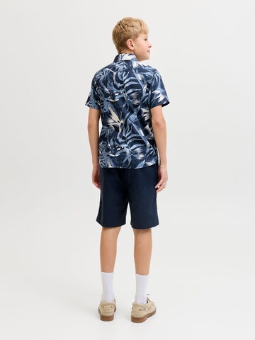 Jack & Jones Junior Regular Fit Hemd in Blau