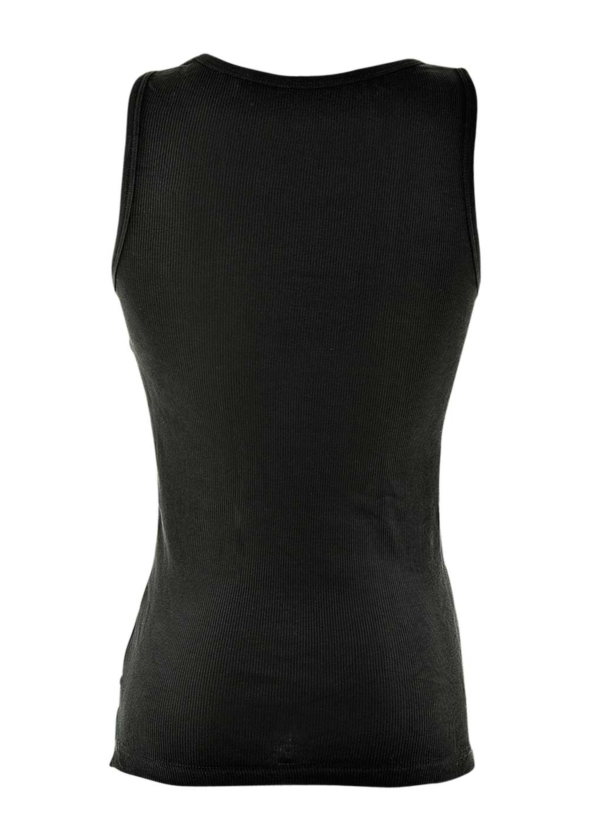 MUSTANG Unterhemd in Schwarz