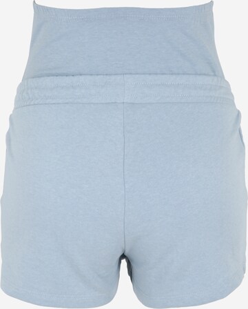 Only Maternity Regular Shorts 'Dreamer' in Blau