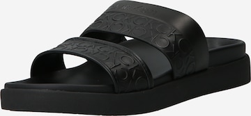 Calvin Klein Mule in Black: front