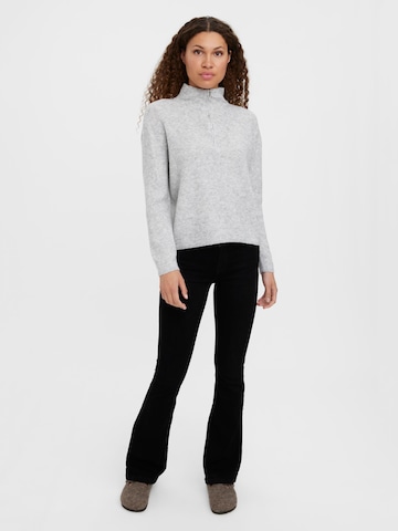 VERO MODA - Pullover 'PLAZA' em cinzento