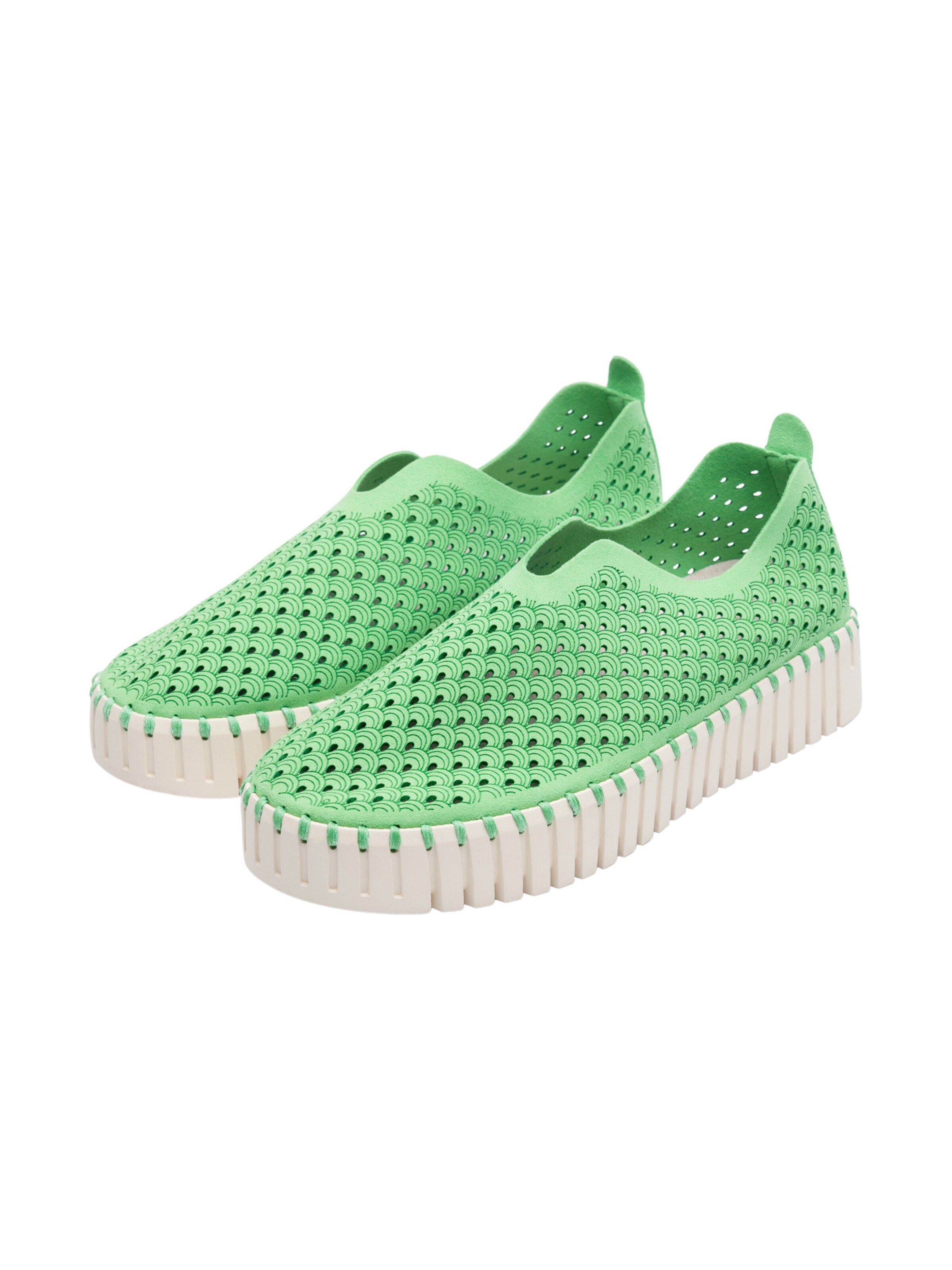 ILSE JACOBSEN Slip-Ons 'TULIP' in Green