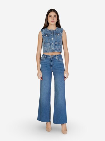 Liu Jo Bootcut Jeans 'B.UP FLARE H.W. UA6234 D0310' in Blauw: voorkant