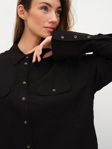 RÆRE by Lorena Rae Blouse 'Ruth' in Black