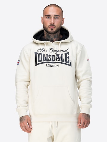 LONSDALE - Sudadera 'Atherton' en beige: frente