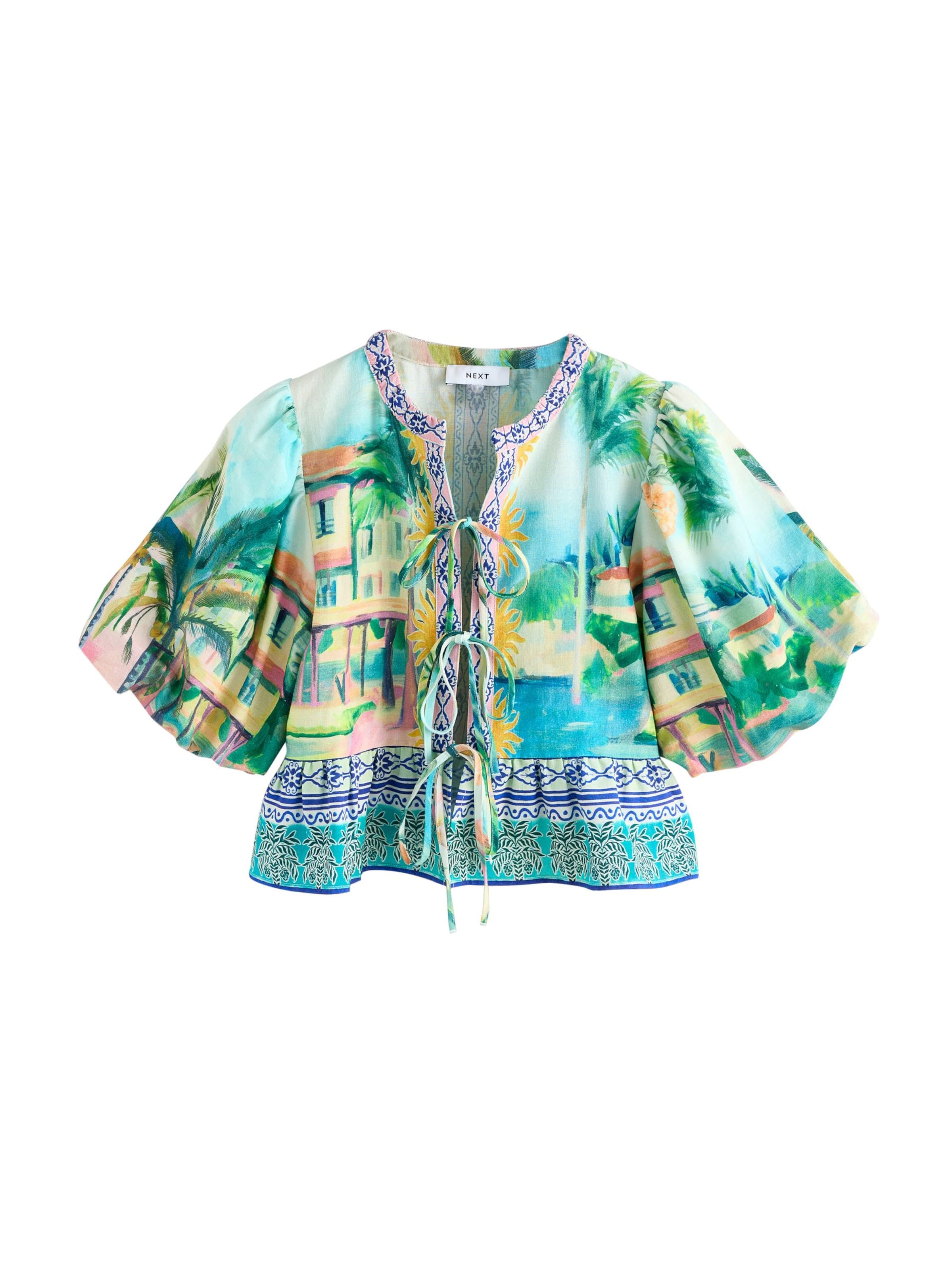 Next Bluse in Mischfarben: Vorderseite