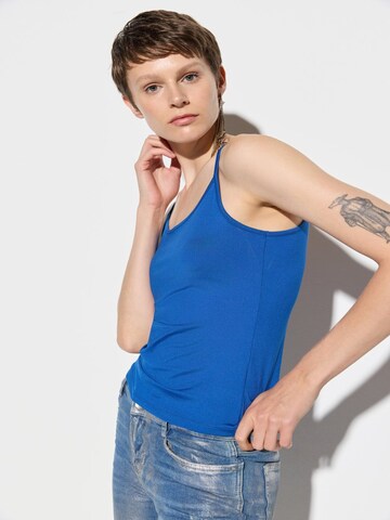 Haut No Matter What en bleu