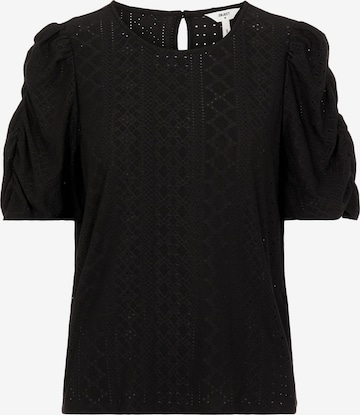 OBJECT Blouse 'Ritta' in Black: front